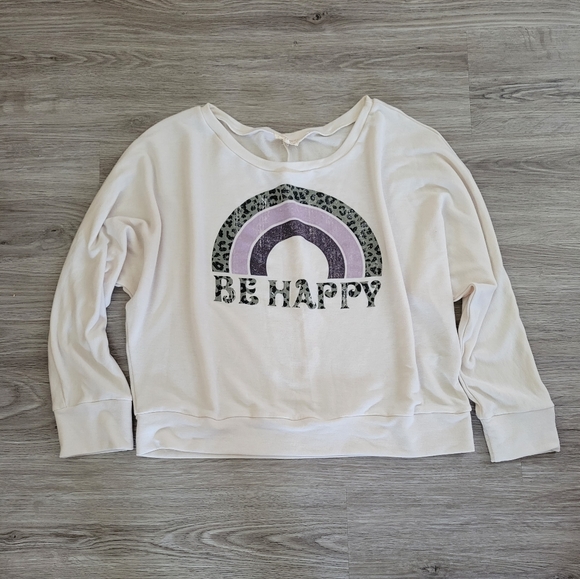 Be Happy light sweater size L - Picture 2 of 5